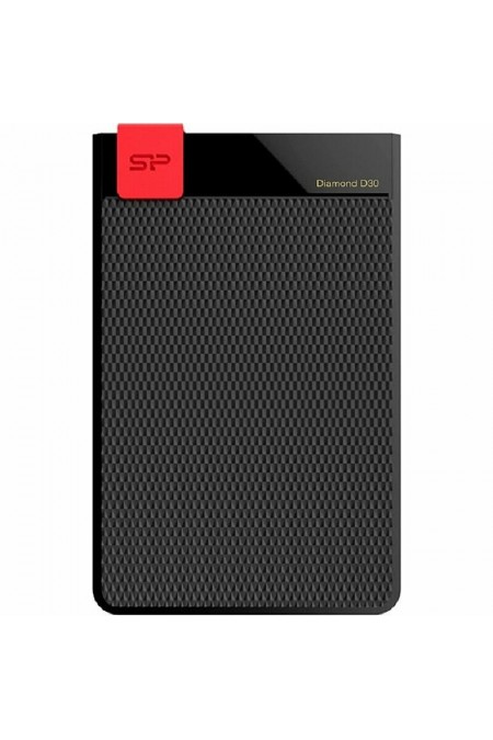 Внешний SSD Silicon Power Diamond D30 2 ТБ (SP020TBPHDD3SS3K) (черный) 