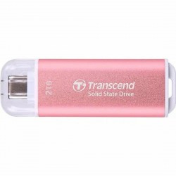 Внешний SSD Transcend ESD300 2ТБ (TS2TESD300P) (розовый)