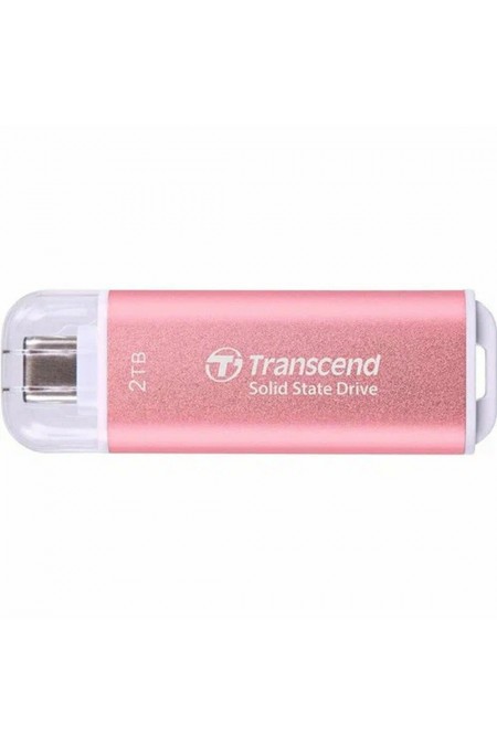 Внешний SSD Transcend ESD300 2ТБ (TS2TESD300P) (розовый) 