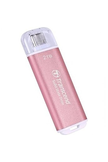 Внешний SSD Transcend ESD300 2ТБ (TS2TESD300P) (розовый) 1