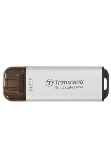 Внешний SSD Transcend ESD310 512ГБ (TS512GESD300S) (серебристый) 