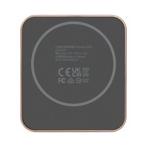 Внешний SSD Transcend ESD420C 2ТБ (TS2TESD420G) (золотой) 1