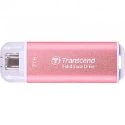 Внешний SSD Transcend External 2ТБ (TS2TESD310P) (розовый)