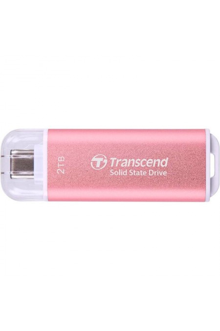 Внешний SSD Transcend External 2ТБ (TS2TESD310P) (розовый) 