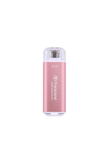 Внешний SSD Transcend External 2ТБ (TS2TESD310P) (розовый) 1