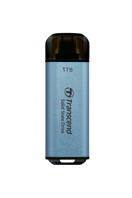 Внешний SSD Transcend External ESD300C 1ТБ (TS1TESD300C) (голубой) 
