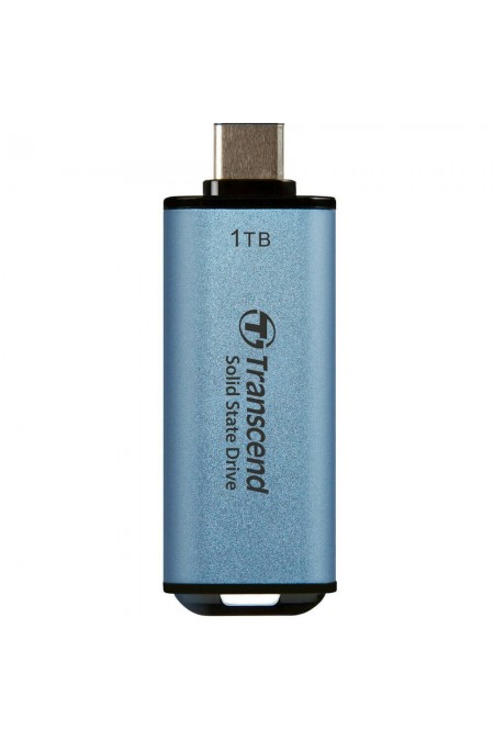 Внешний SSD Transcend External ESD300C 1ТБ (TS1TESD300C) (голубой) 1