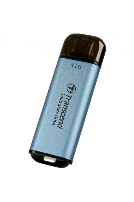 Внешний SSD Transcend External ESD300C 1ТБ (TS1TESD300C) (голубой) 2