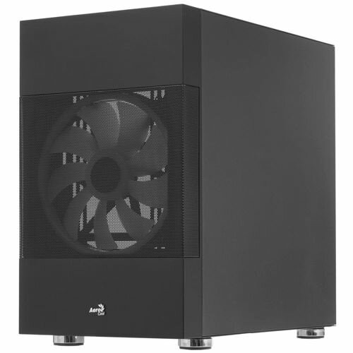Корпус AeroCool Atomic V1 ARGB без БП mATX (Atomic-G-BK-v1) (черный) 2