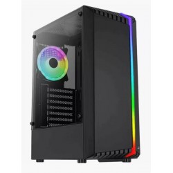 Корпус AeroCool Bionic-G-BK-v2 без БП (4710562758672) (черный)