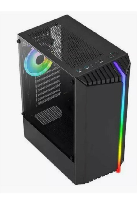 Корпус AeroCool Bionic-G-BK-v2 без БП (4710562758672) (черный) 2