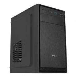 Корпус AeroCool CS-104-S-BK-v1 без БП (ACCS-PC12014.11) (черный)