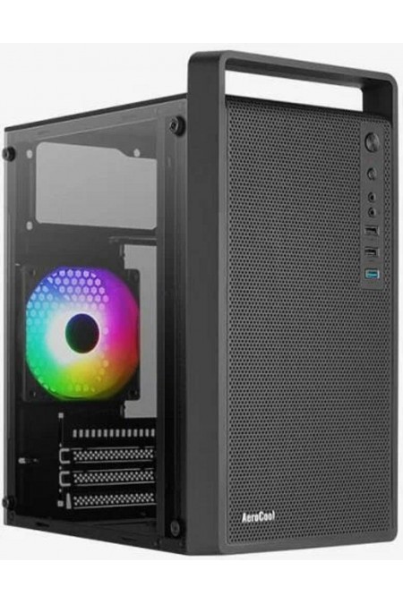 Корпус AeroCool Cs-109 без БП (Cs-109-G-BK-v1) (черный) 