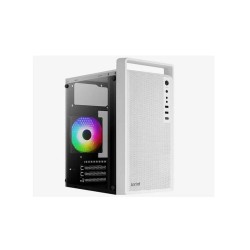 Корпус AeroCool CS-109-G-WT-v1 без БП (4711099472383) (белый)