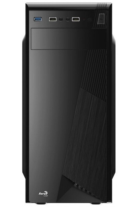 Корпус AeroCool Cs-1101 ATX без БП (черный) 3