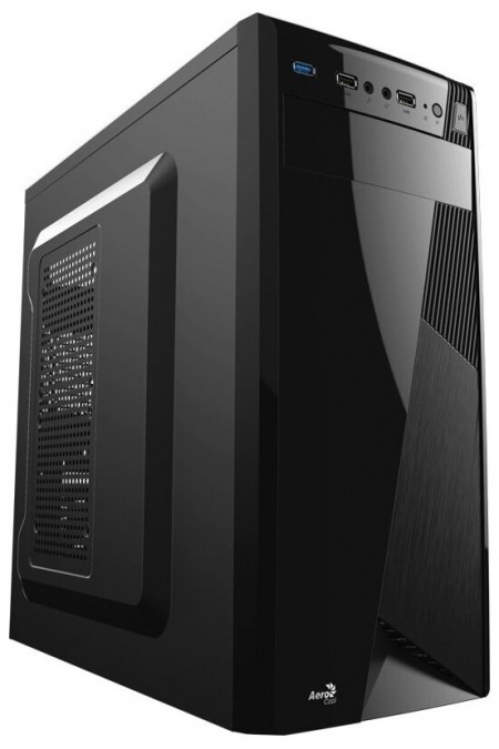 Корпус AeroCool Cs-1101 ATX без БП (черный) 5