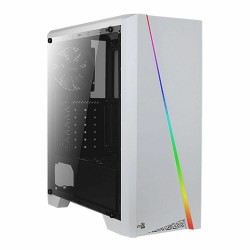 Корпус AeroCool Cylon WH без БП ATX (4713105950229) (белый)