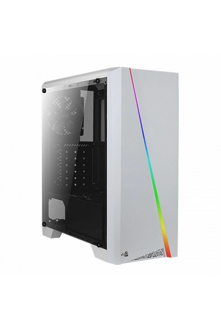Корпус AeroCool Cylon WH без БП ATX (4713105950229) (белый) 