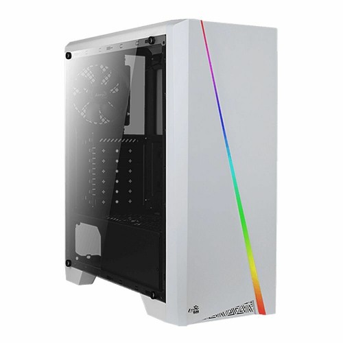 Корпус AeroCool Cylon WH без БП ATX (4713105950229) (белый) 