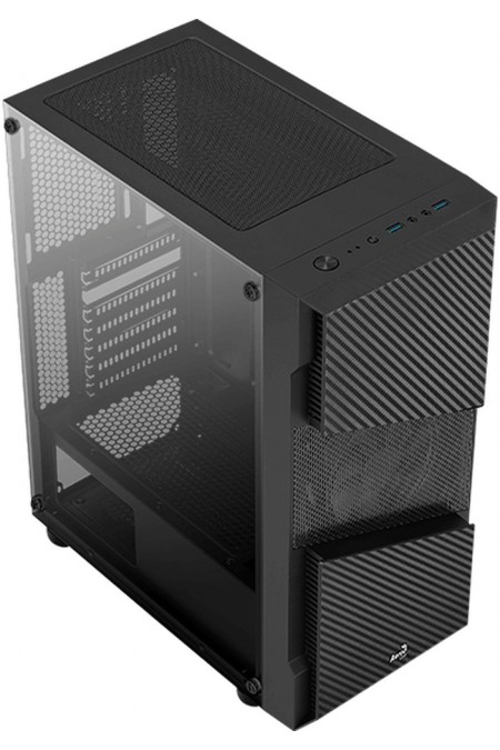 Корпус AeroCool Menace Saturn FRGB-G-BK-v1 без БП (MENACE FRGB-G-BK-V1) (черный) 6