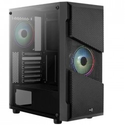 Корпус AeroCool Menace Saturn RGB без БП (4710562754186) (черный)