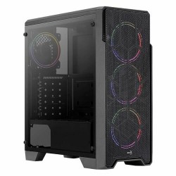 Корпус AeroCool Ore Saturn FRGB-G-BK-v1 без БП (черный)