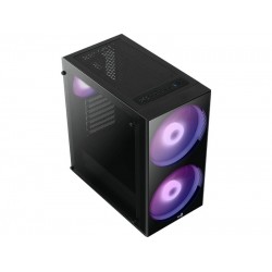 Корпус AeroCool Python-G-BK-v1 без БП (черный)