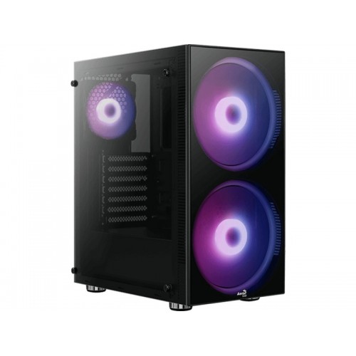 Корпус AeroCool Python-G-BK-v1 без БП (черный) 1