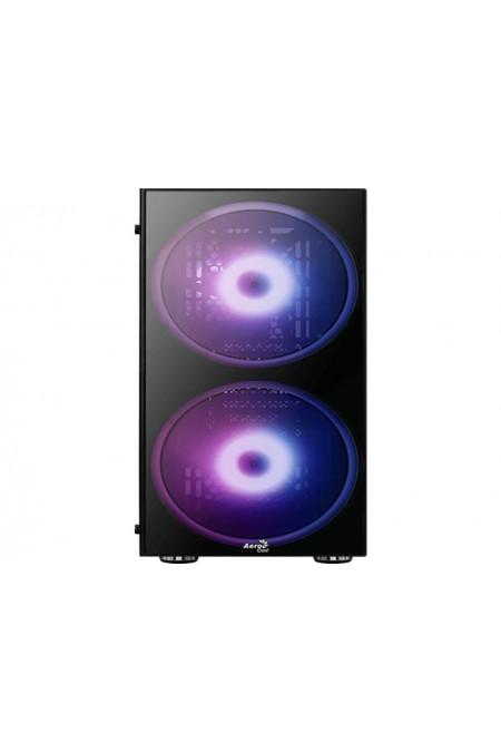 Корпус AeroCool Python-G-BK-v1 без БП (черный) 2