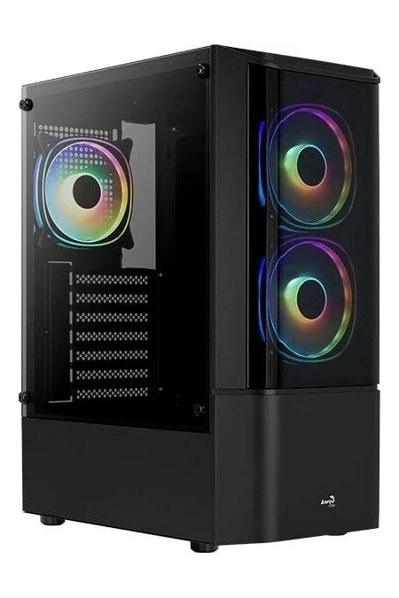 Корпус AeroCool Quantum G-BK-v2 без БП ATX (4710562758511) (черный) 