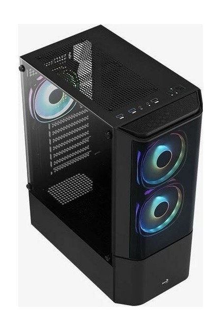 Корпус AeroCool Quantum G-BK-v2 без БП ATX (4710562758511) (черный) 1
