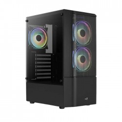 Корпус AeroCool Quantum Mesh-G-BK-v3 без БП (4710562758580) (черный)