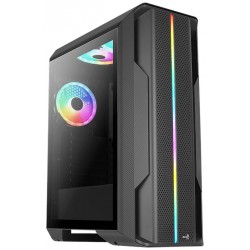 Корпус AeroCool Splinter Duo-G-BK-v1 без БП (ACCM-PB26033.11) (черный)
