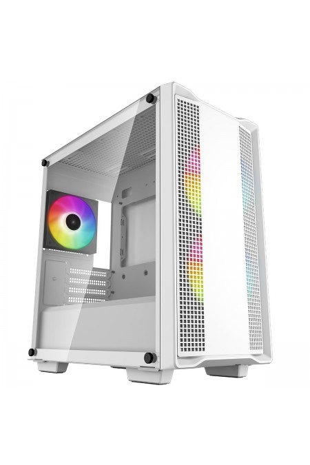 Корпус DeepCool CC360 WH без БП ARGB (R-CC360-WHAPM3-G-1) (белый) 