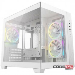 Корпус DeepCool CG330 3F WH без БП (белый)
