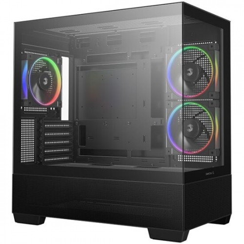 Корпус DeepCool CG380 3F без БП (R-CG380-BKAGM3-G) (черный) 1