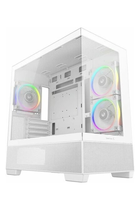 Корпус DeepCool CG380 3F WH без БП (белый) 