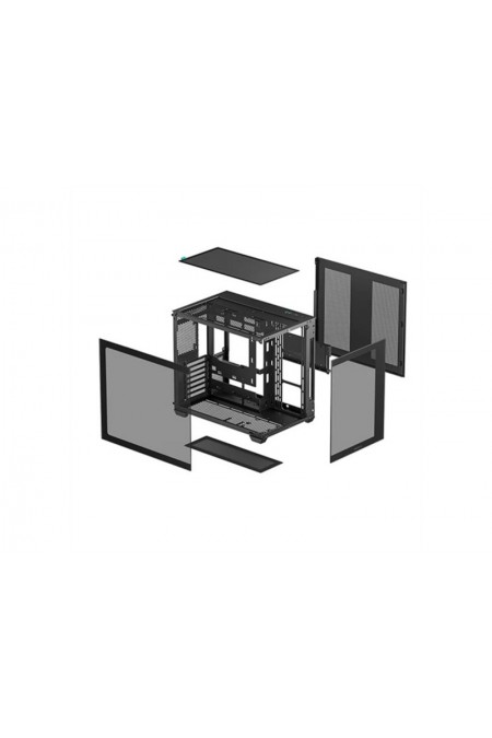 Корпус DeepCool CG530 без БП (R-CG530-BKNDA0-G-1) (черный) 3