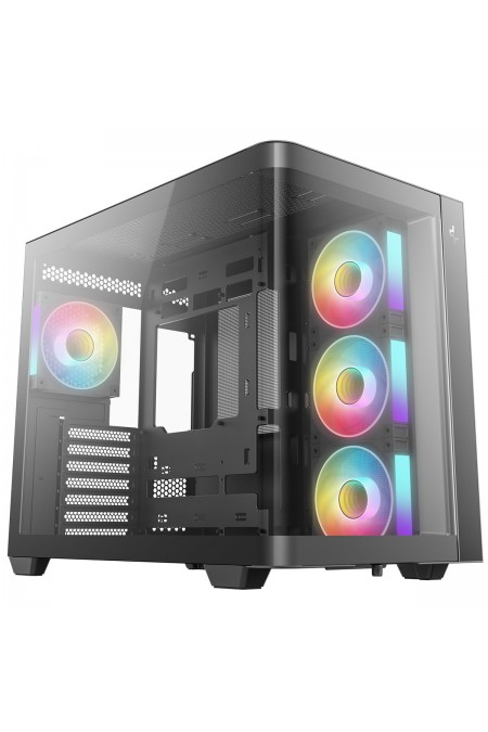 Корпус Deepcool CG530U 4F без БП (R-CG530U-BKAGA4-G) (черный) 9