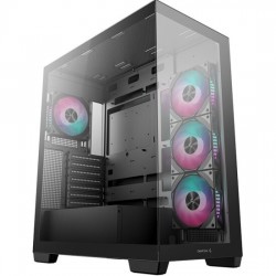 Корпус DeepCool CG580 4F без БП PL750D (R-CG580-4F-PL750D-R-1) (черный)