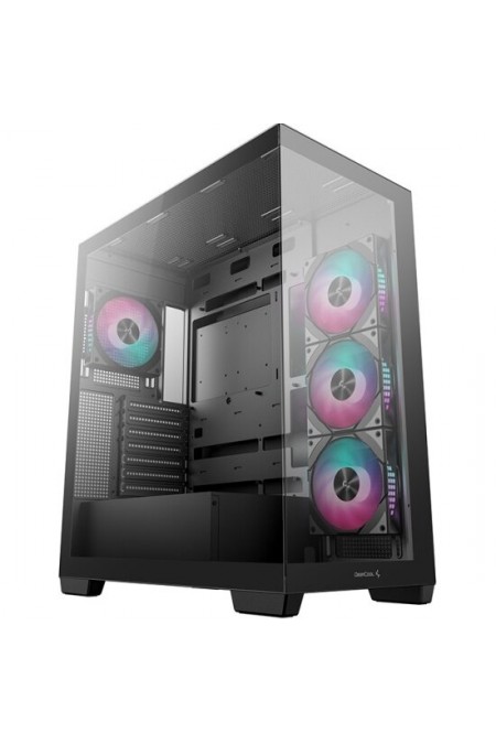 Корпус DeepCool CG580 4F без БП PL750D (R-CG580-4F-PL750D-R-1) (черный) 