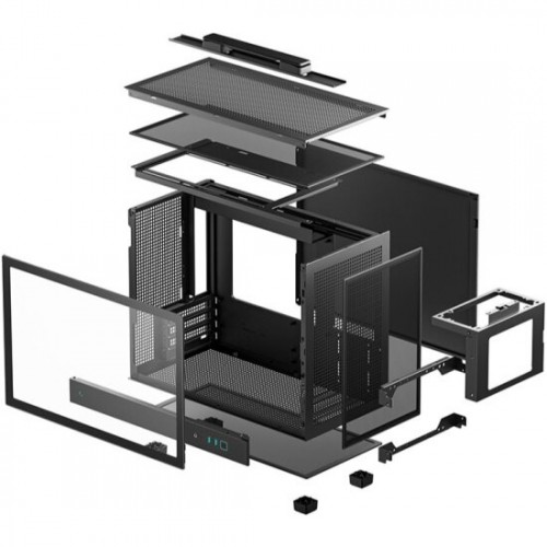 Корпус DeepCool CH160 Plus без БП (черный) 9
