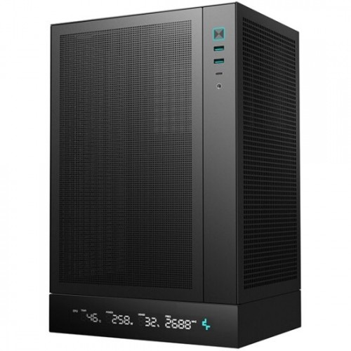 Корпус DeepCool CH170 DIGITAL без БП (R-CH170-BKNPI0D-G-1) (черный) 6