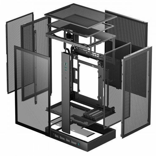 Корпус DeepCool CH270 без БП (R-CH270-BKNDM0-G-1) (черный) 9