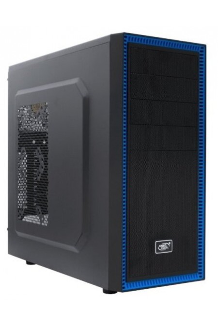 Корпус DeepCool TESSERACT BF без БП (DP-CCATX-TSRBFBK) (черный/синий) 