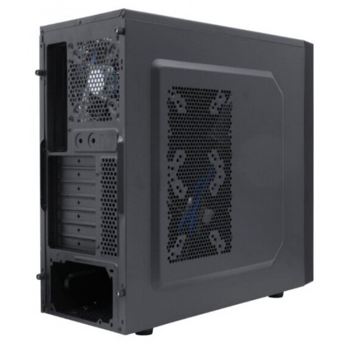 Корпус DeepCool TESSERACT BF без БП (DP-CCATX-TSRBFBK) (черный/синий) 2