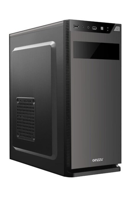 Корпус GINZZU A190 без БП (черный) 