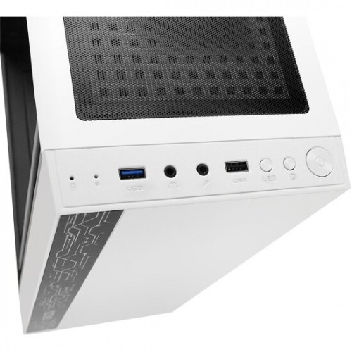 Корпус GINZZU A390 RGB без БП (белый) 4