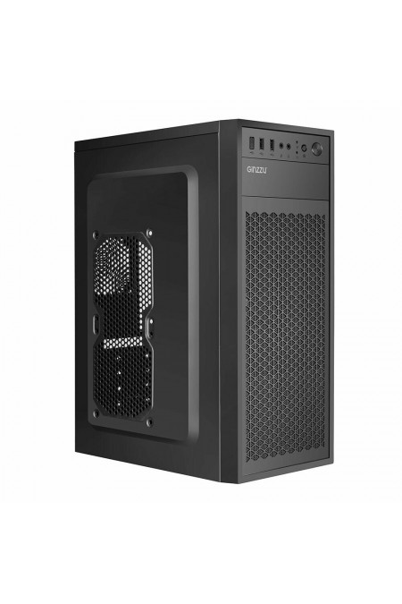 Корпус GINZZU A400 ATX без БП (черный) 