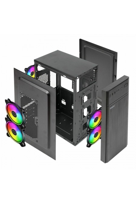 Корпус GINZZU A420 ATX без БП (черный) 1